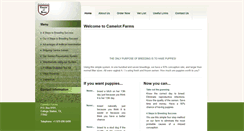 Desktop Screenshot of camelotfarms.com